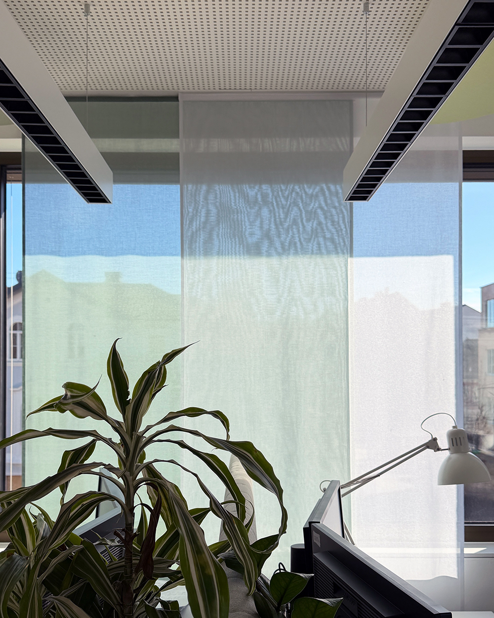 Detail Stoffstruktur — Kvadrat Mono Mix in Farbe 0231
